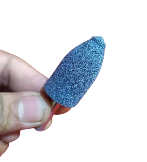 Black Cone Corundum Grinding Burr 20x40mm 6mm Shank Tools
