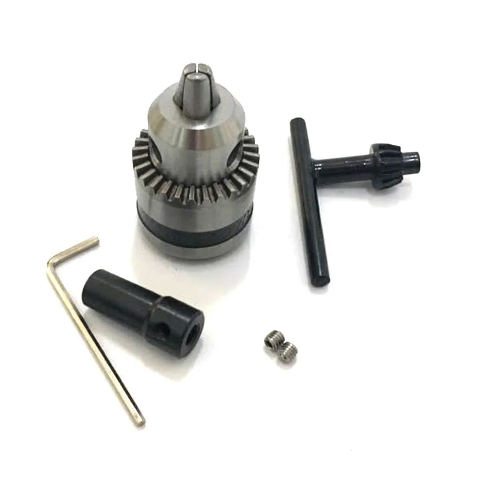 B10 0.6-6mm Drill Chuck Adapter for 775 Motor Shaft 5mm
