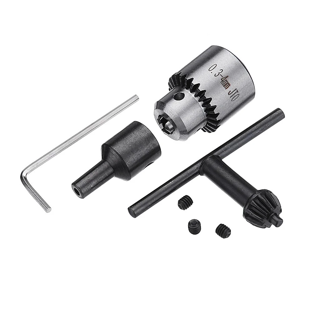 0.3–4mm JTO Drill Chuck for 775 Motor 5mm Shaft Mount