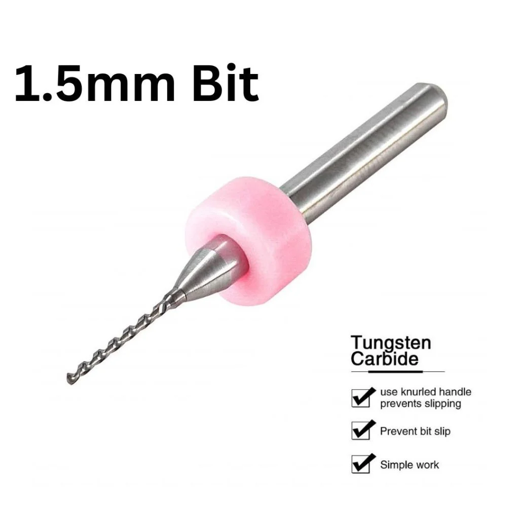 1.5mm Tungsten Carbide Micro Drill Bit for PCB Board