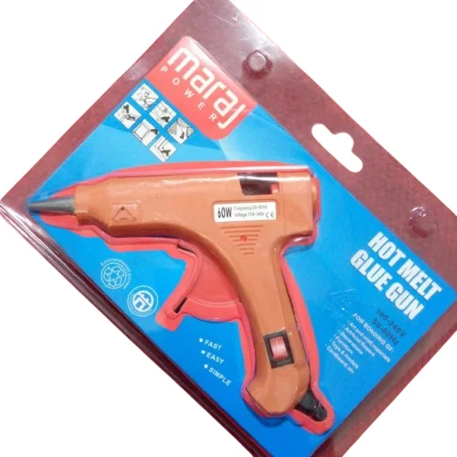 60W Hot Melt Glue Gun With 5 Sticks 220V for DIY & Crafts