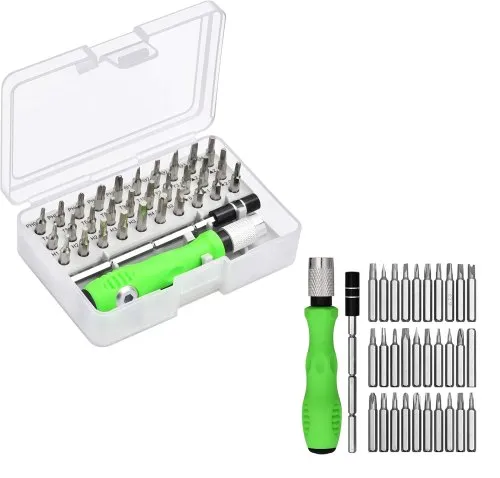 32 In 1 Screwdriver Set 30 Bits Stainless Steel Tools Kit