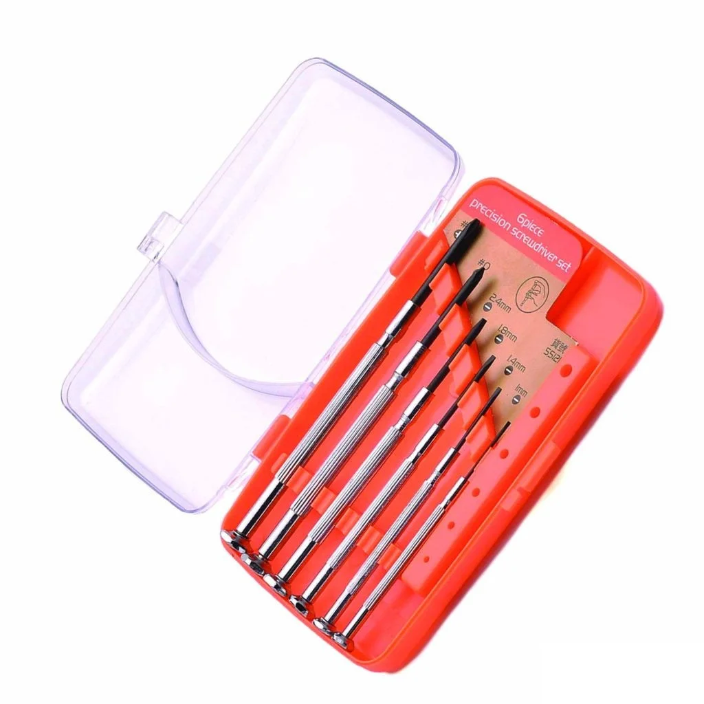 6Pcs Mini Precision Screwdriver Tools Set 1-2.4mm Repair Kit