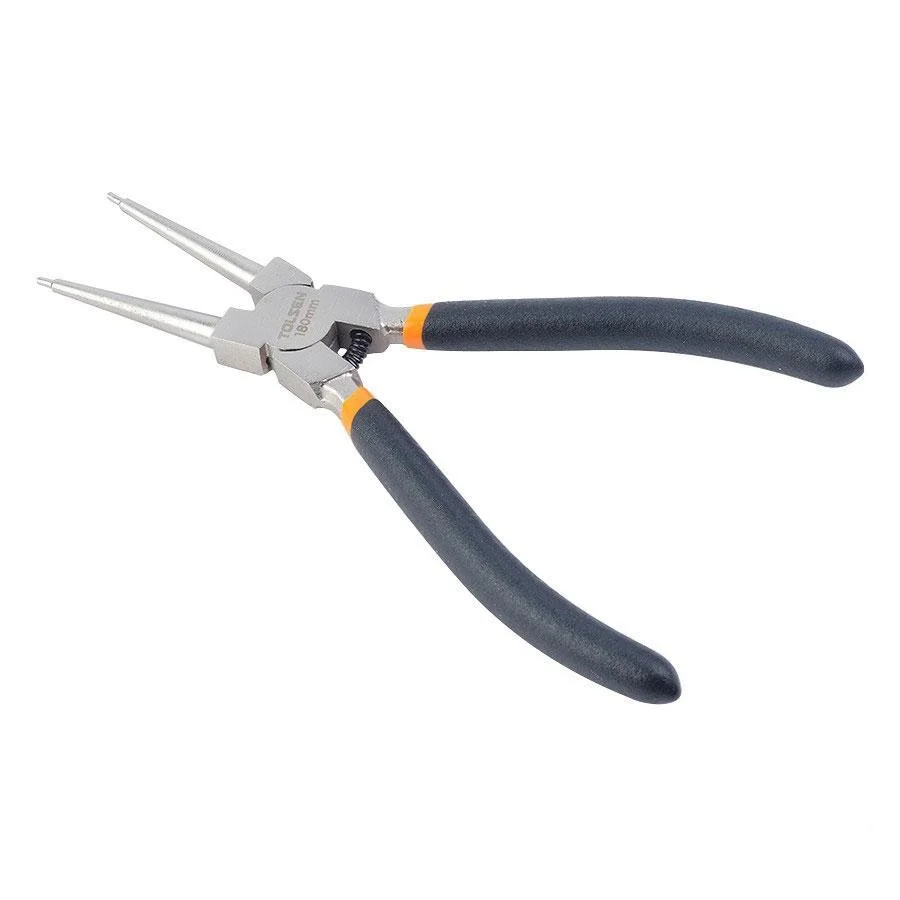 TOLSEN 7 Inch Circlip Pliers Straight External C-Clip