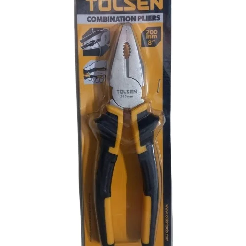 Tolsen 8 Inch Combination Pliers 200mm Carbon Steel