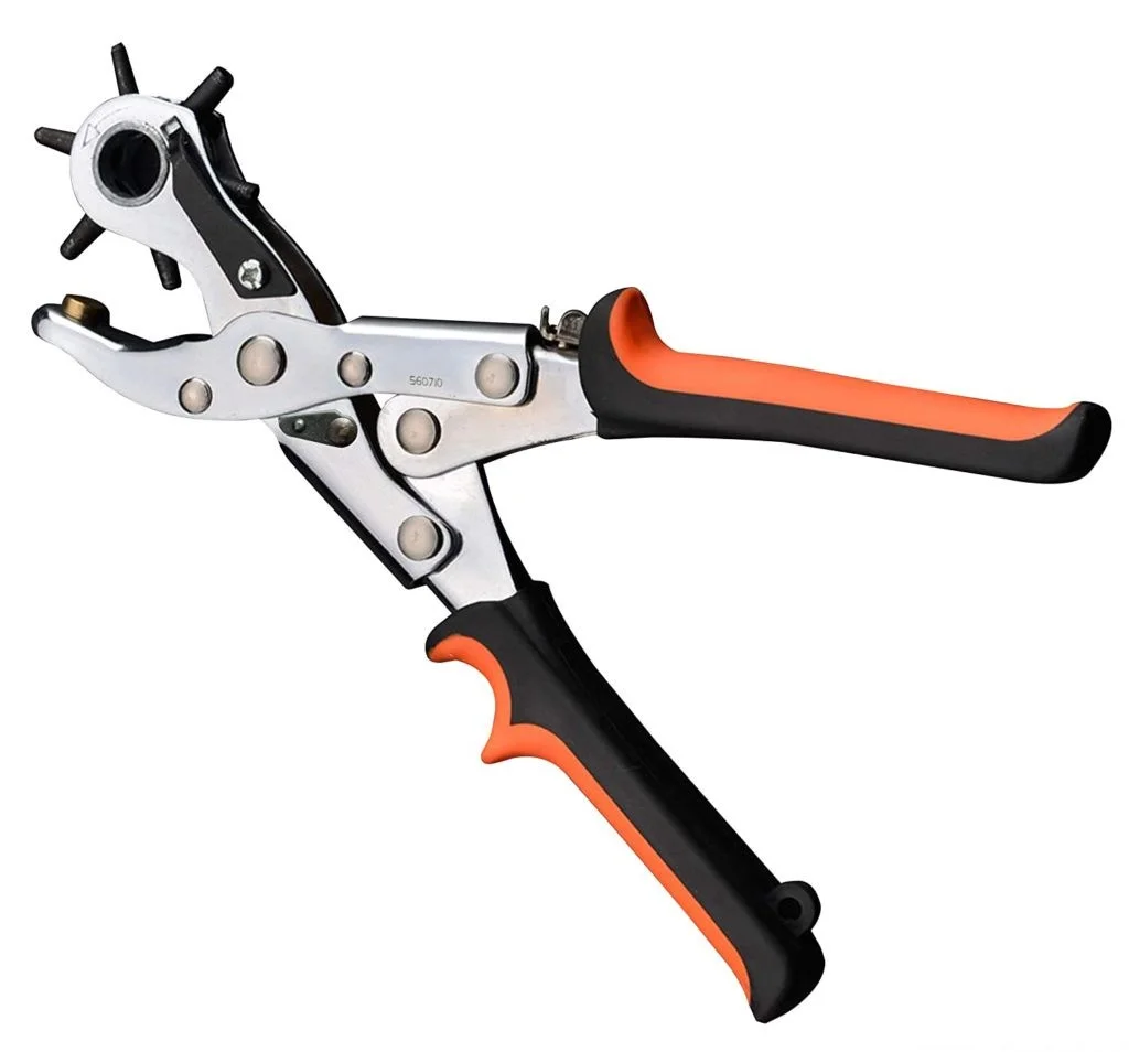Harden 10 Inch Leather Hole Punch Rotary Plier