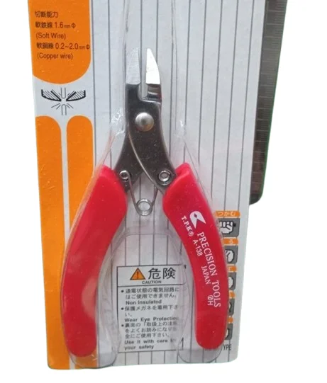 RED Precision Wire Cutter Pliers Durable Nippers Tool