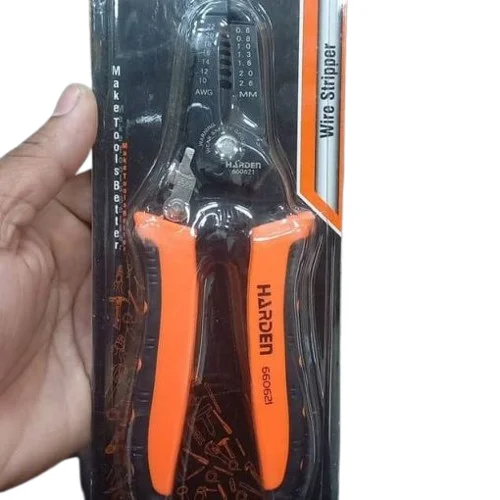 Harden 7 Inch Electric Wire Cutter Stripper 22-10 AWG