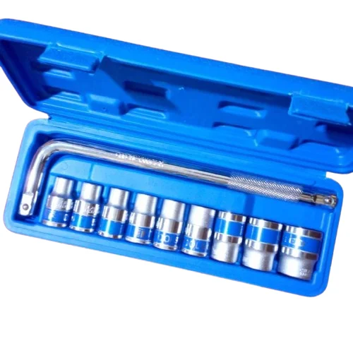 9Pcs Socket Wrench Set with Handle for Car Repair DIY