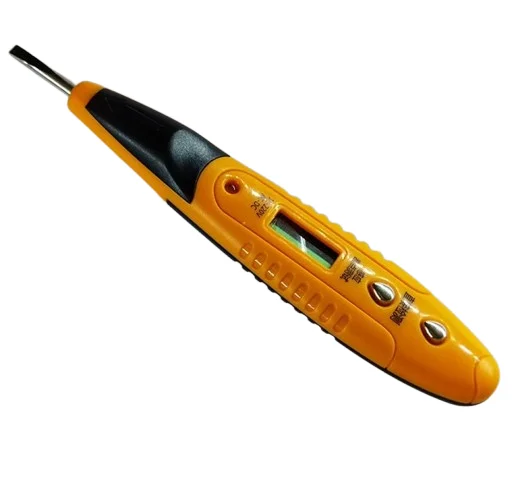 AC DC Voltage Tester Pen 12-220V Non-Contact LCD Voltmeter