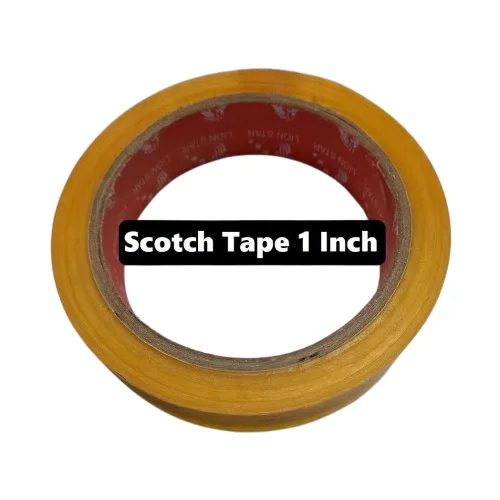 1 Inch Scotch Packing Tape 25mm x 100M Transparent Roll