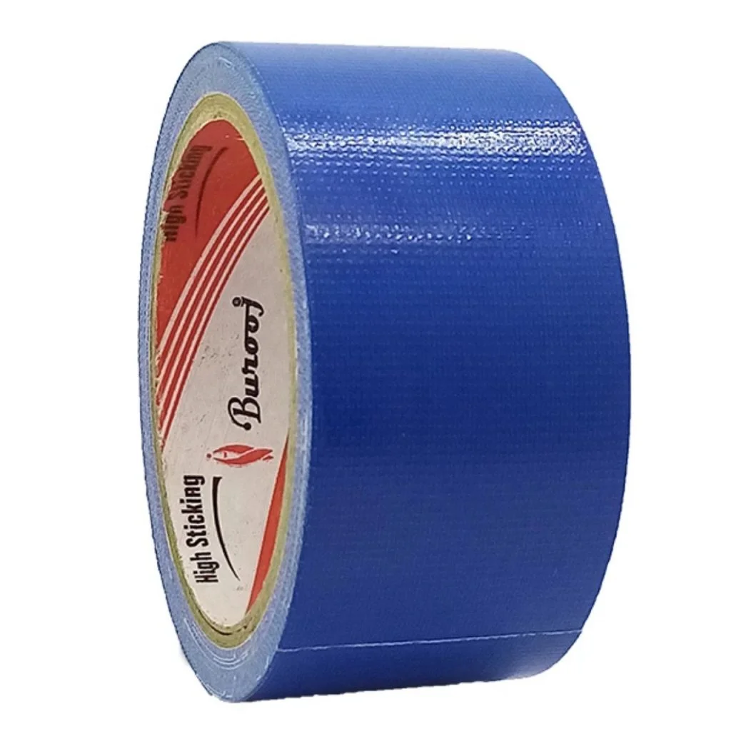 2 Inch Blue Polyethylene Cloth Tape 50mm x 10M Rexine Tape