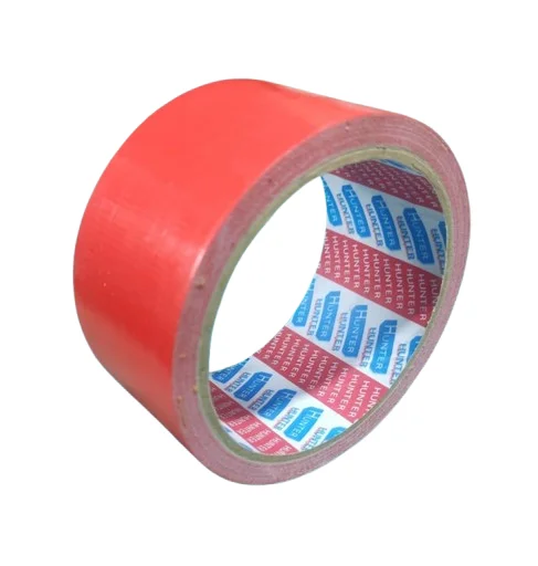 2 Inch Red Rexine Cloth Tape 50mm x 10M Strong Adhesive