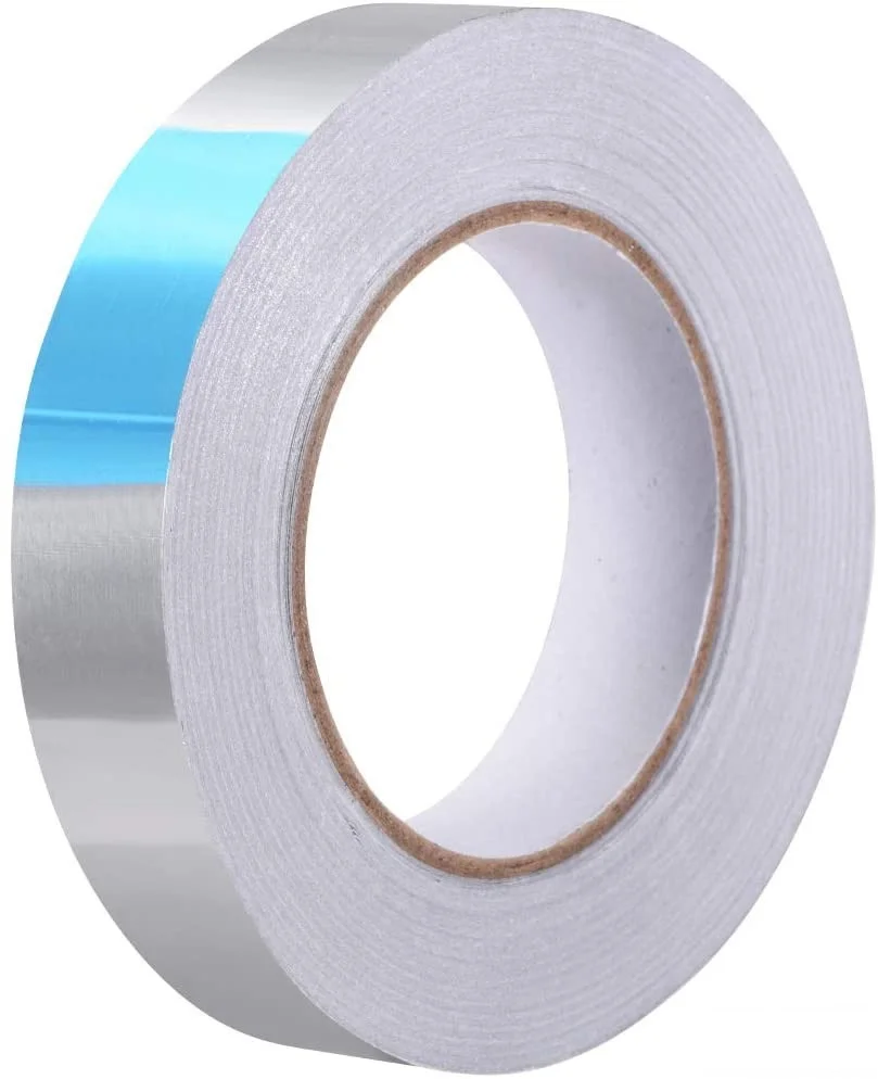 1 Inch Aluminum Foil Tape – Heat Resistant Silver Roll