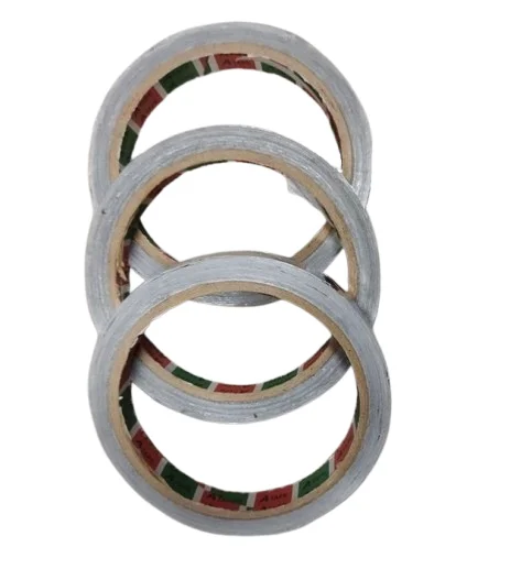 1/2 Inch Aluminium Foil Tape Heat Resistant Silver Roll