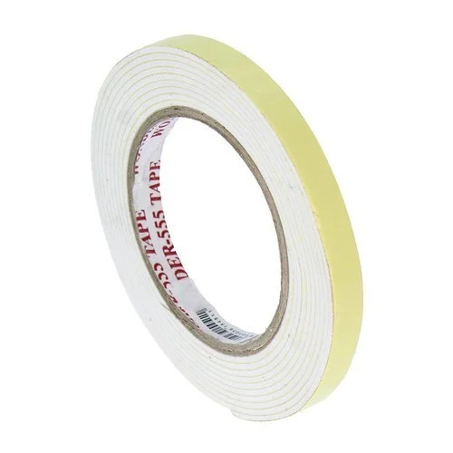 1/2 Inch White Foam Tape Double Sided Heavy Duty 12mm Roll