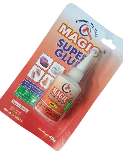 Super Glue 40g – Strong Instant Adhesive for Repair Use
