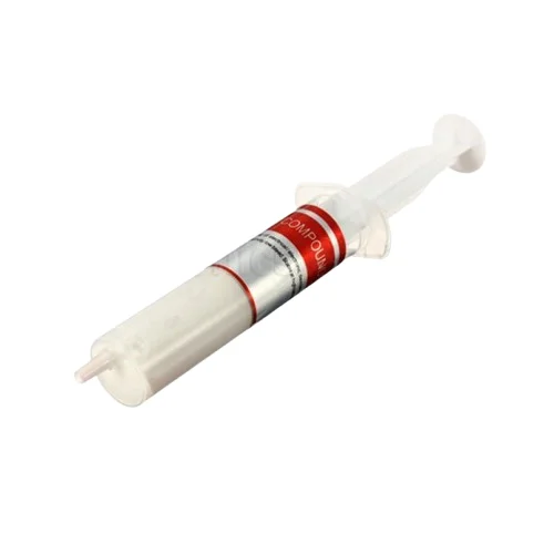 Thermal Paste 31gm CPU GPU White Silicone Compound Syringe