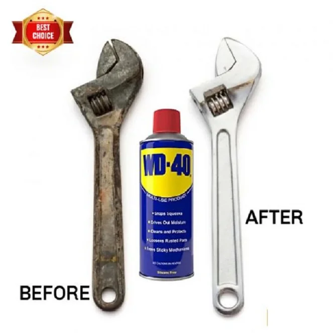 WD-40 Rust Remover Spray 200mL Multi Purpose Clean Protect