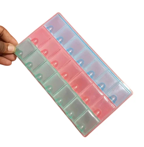 21 Slot Plastic Storage Box for Jewelry & Electronic Parts