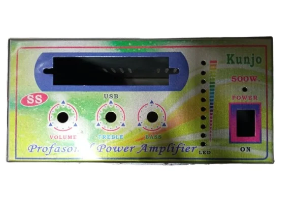 3CH Fat TDA2030A Amplifier Box 3 Volume Audio Metal Case
