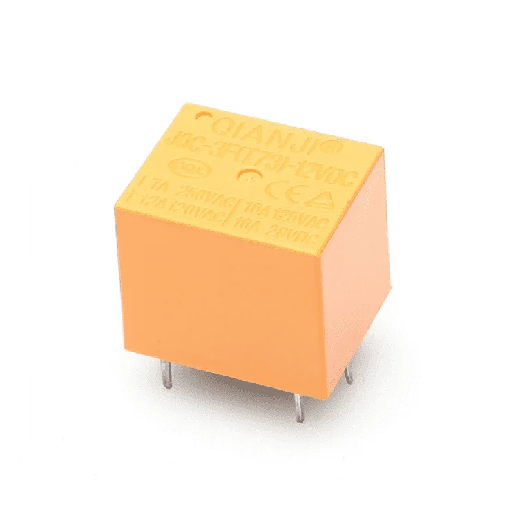 12V Relay 5-Pin SPDT 10A 250V PCB Mount Power DC Relay