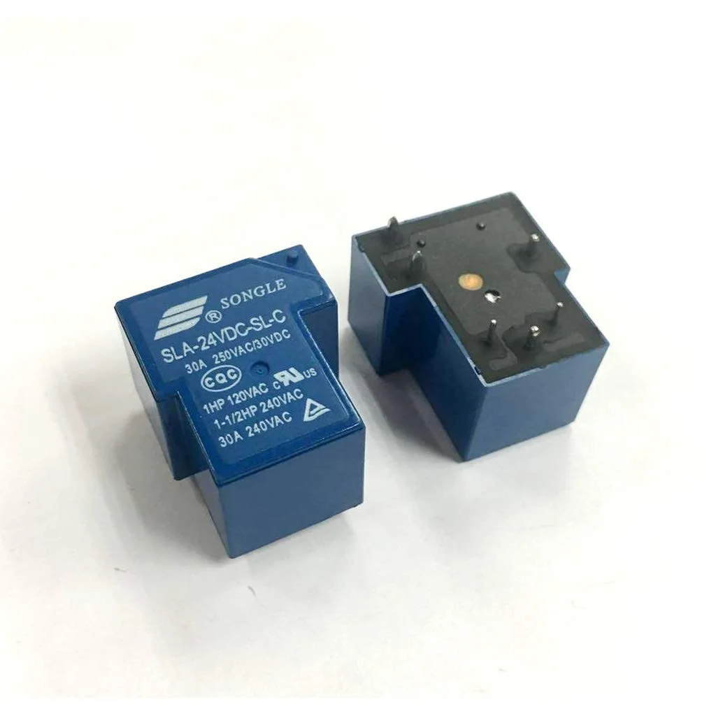 Songle T90 24V Relay 30A 6-Pin SPDT PCB Mount DC Relay