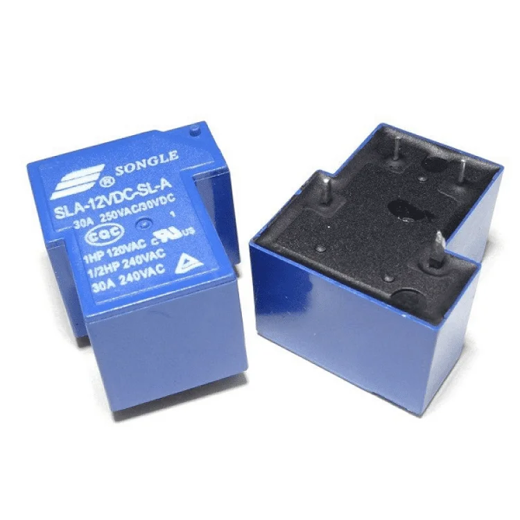 Songle T90 12V Relay 30A 6-Pin SPDT PCB Mount DC Relay