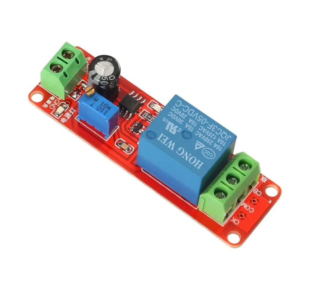 5V Delay Timer Module 0-10 Sec NE555 Adjustable Board