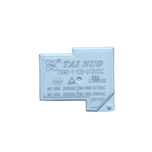 TAI-NUO 12V DC Power Relay 30A SPDT 6-Pin PCB Mount Switch