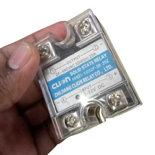 25A Solid State Relay SSR DC-AC 3–32V In 24–440V Out