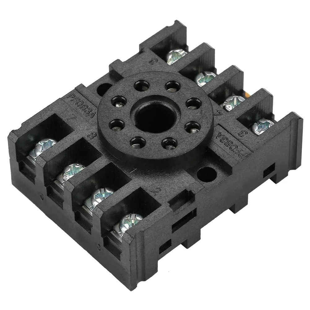 PF083A 8-Pin Relay Base Socket for MK2P AH3 ST3P DH48S