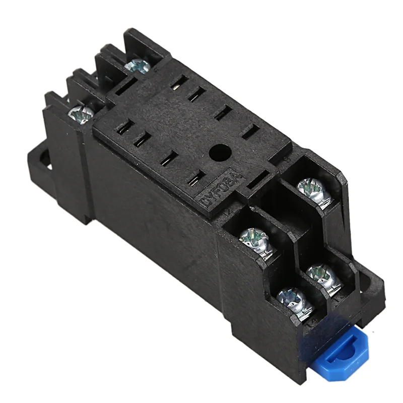 PYF08A Relay Socket 8 Pin Base for DPDT Glass Relay Fat Type