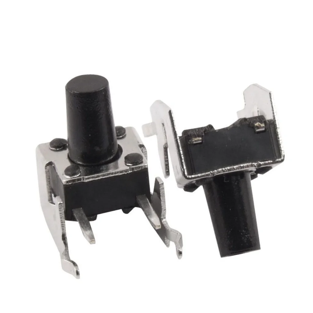 6x6x7mm 2-Pin Right Angle Tact Push Button Switch 90°
