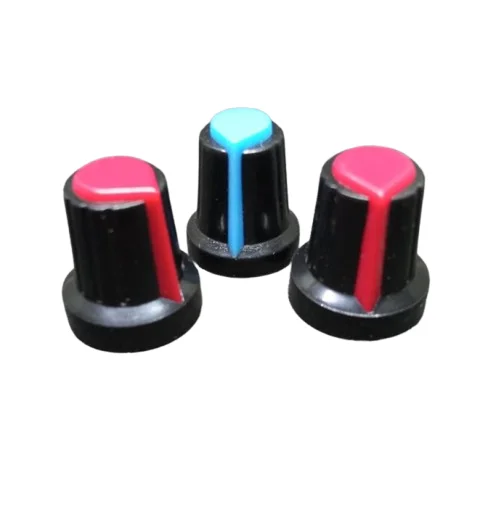 Buy Multicolor Potentiometer Knob 6mm Shaft Hole Plastic