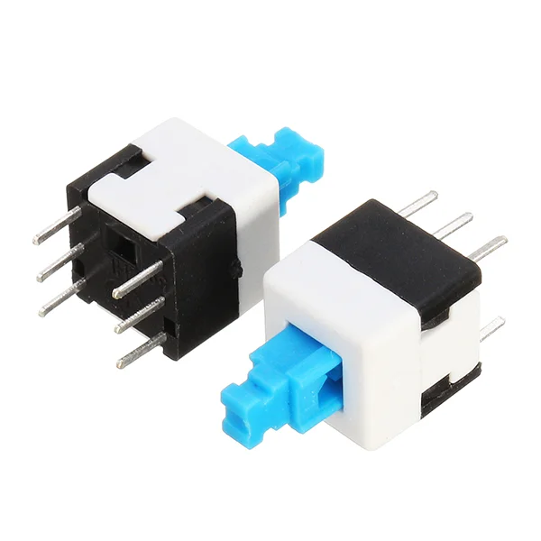 Buy 6 Pin Momentary Push Button Switch 8x8x12mm DIP 30V DC