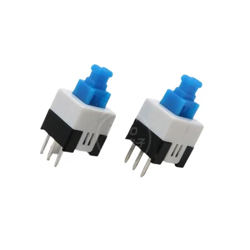 Self Lock 3 Pin Mini Switch 6x6x8mm 0.1A 30V DC On Off