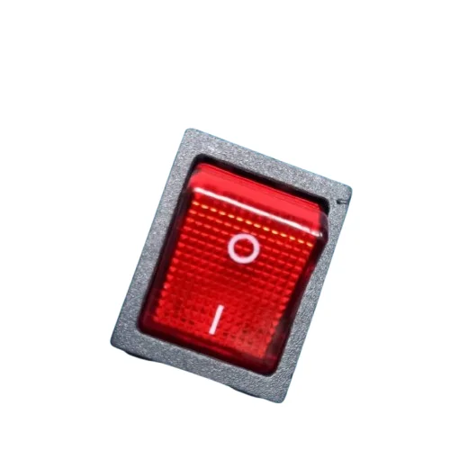 Buy KCD4 6 Pin Rocker Switch 30A 250V DPST Red Neon