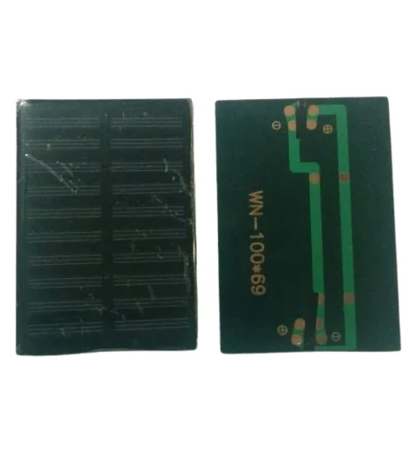 5V 0.75W Solar Panel 100x69mm Polycrystalline DIY Charger