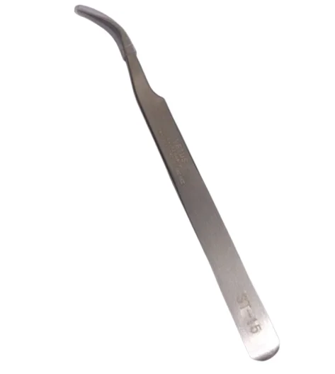 High Precision Curved Tweezer 115mm Stainless Tweezers