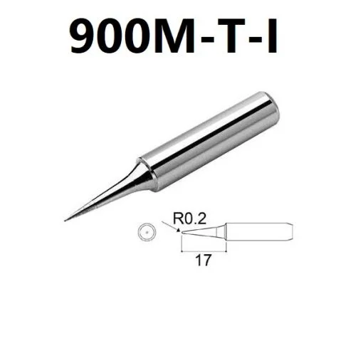 Silver 900M-T-I Lead-Free Bit Soldering Iron Tip for Station