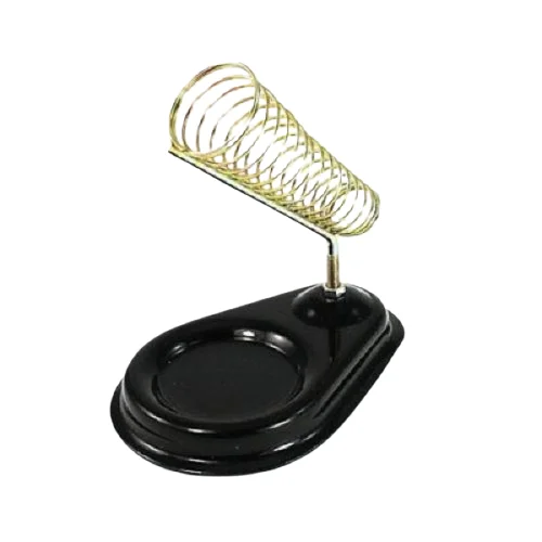 Buy Soldering Iron Stand Tin Spiral Base Solder Holder