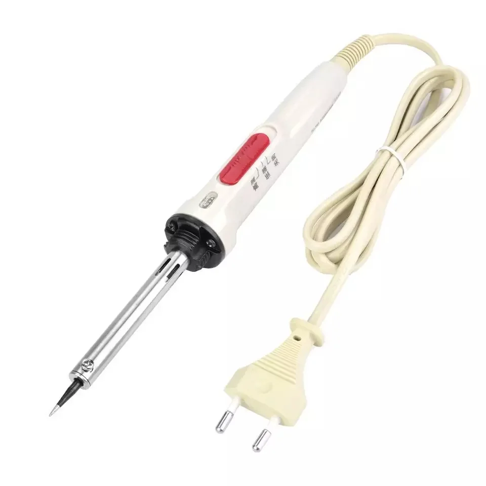 White 60W Adjustable Soldering Iron 220V Temp Control