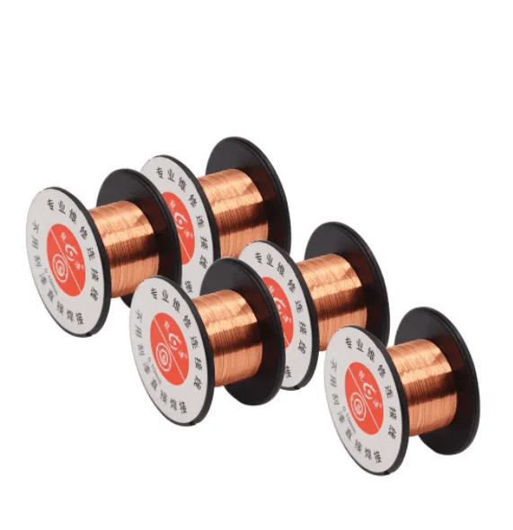 Thin 0.10mm Copper PCB Soldering Wire For Circuit Repair