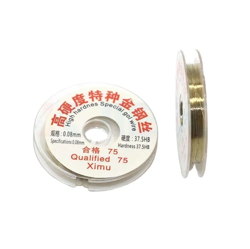 0.06mm Golden Cutting Wire For Mobile LCD Glass Repair