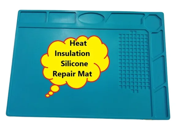12.5x9 Inch Magnetic Silicone Soldering Mat Heat Resistant
