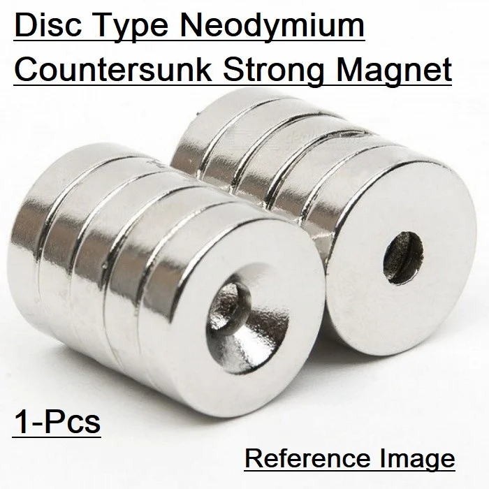 15×3mm Countersunk Super Strong Neodymium Disc Magnet