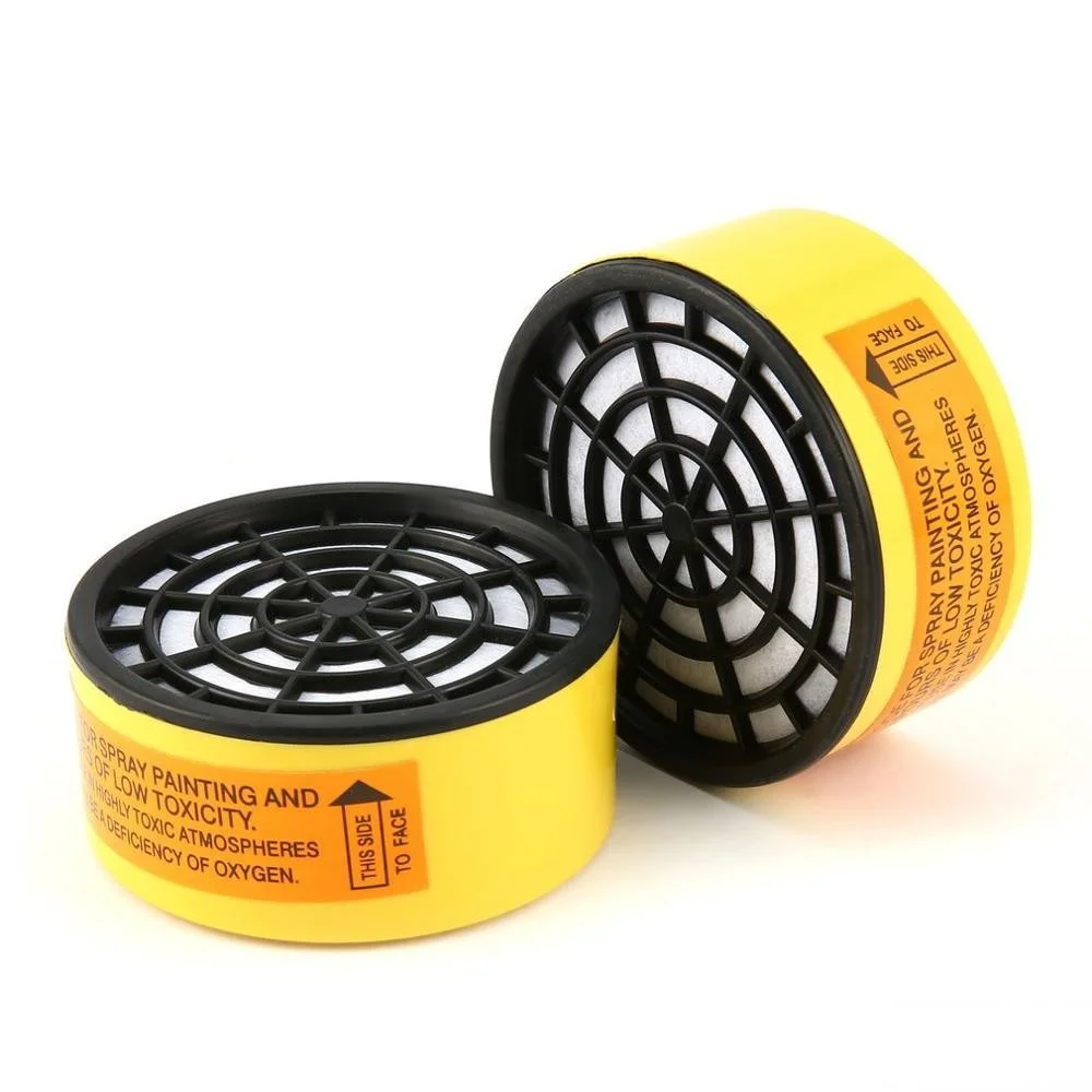 Activated Carbon Filters For Gas Masks Respirators Cartridges