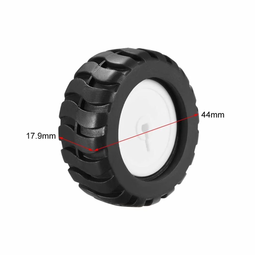 Buy 3PI 44mm MiniQ Robot Wheel for N20 Gear Motor