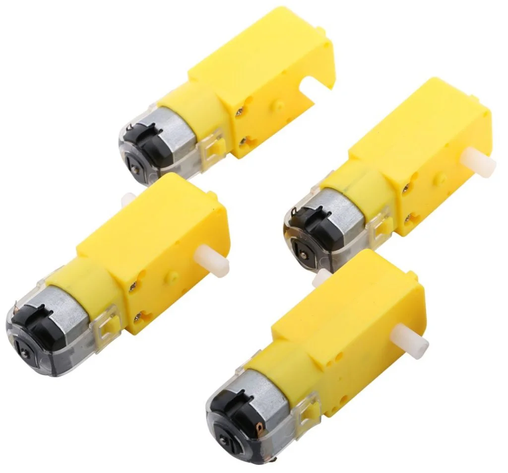 TT Gear Motor DC 3V 6V Dual Shaft 130RPM For Robot Car
